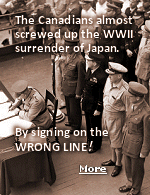 When Col. Lawrence Cosgrave signed the surrender for Canada on the wrong line, every signer after him also had to sign on the wrong line, and the Japanese questioned the validity of the document.